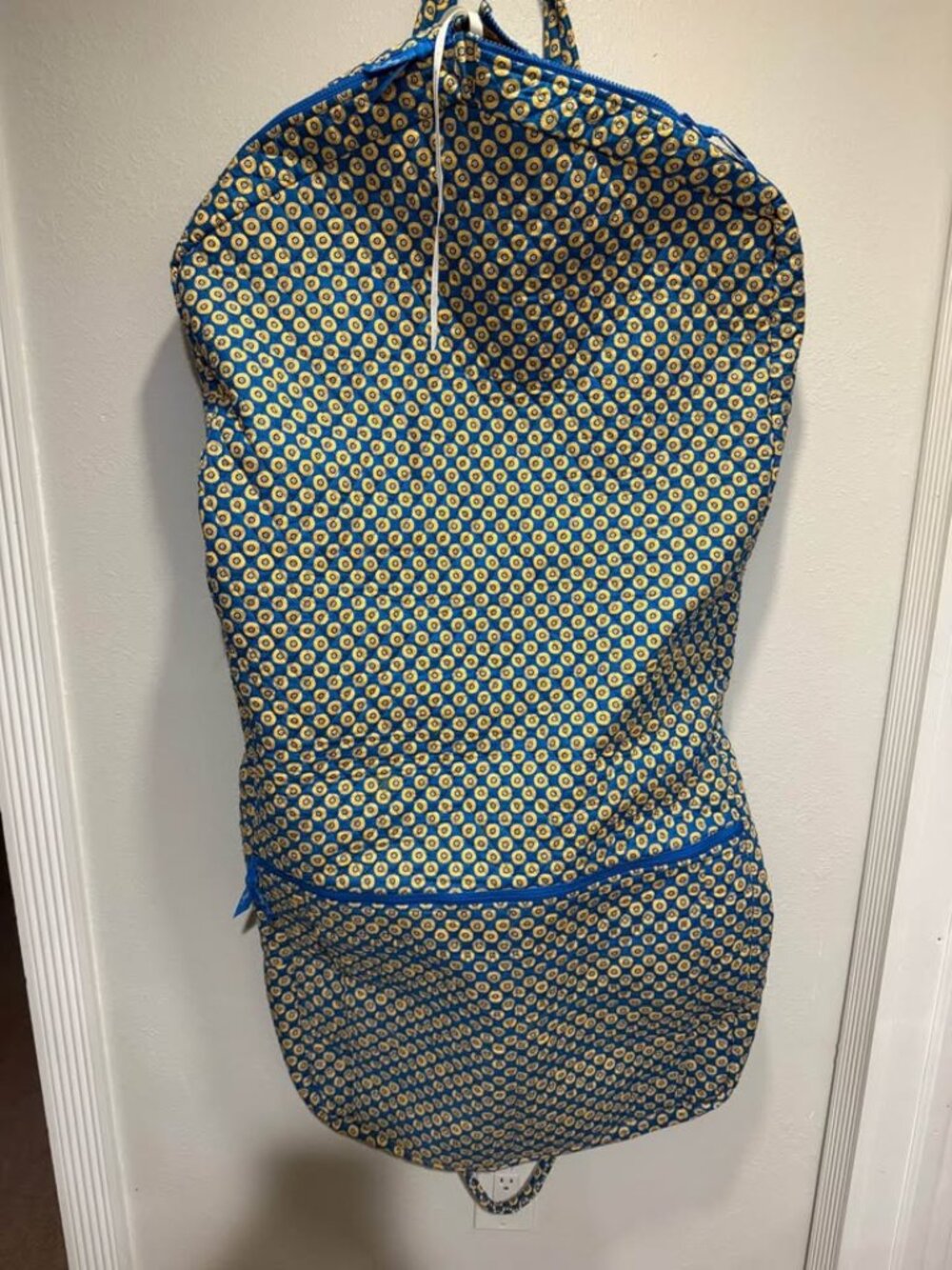 Vera Bradley Hanging Garment Bag (Rivera Blue)